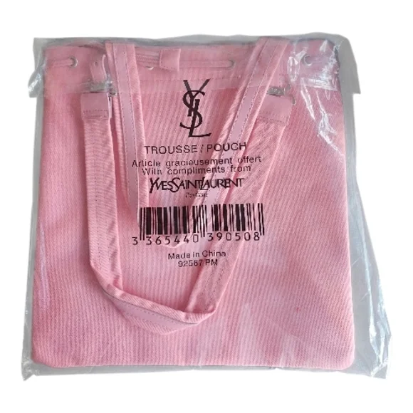 Yves Saint Laurent Pink Tote Bag NEW GWP - Picture 8 of 8
